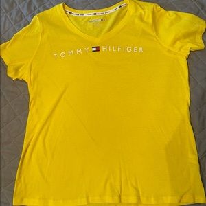 Tommy Hilfiger, V-neck Logo Tee, XL